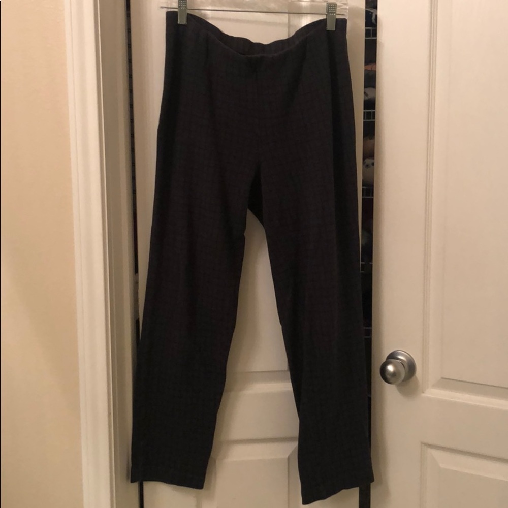 J. JILL ponte slim leg pants